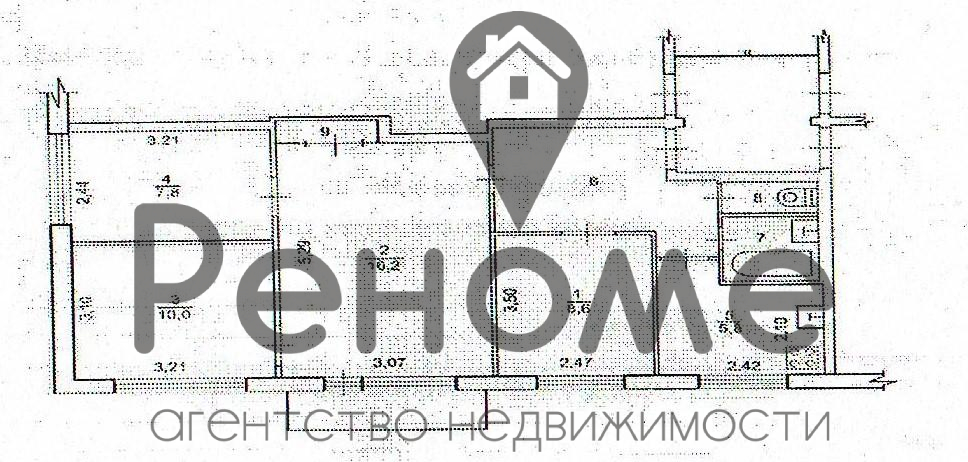 Продажа 4-комнатной квартиры, Тюменская, Мира улица,  д.8